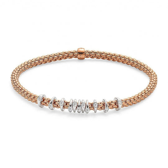 Flex'It Bracelet, Small - Rose Gold - 747BBBRS-BR