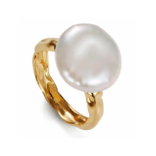 Baroque Pearl Ring - Gold - 1906530