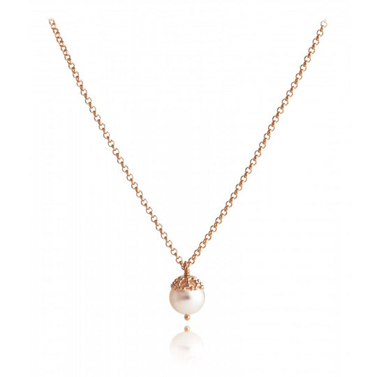 Emma-Kate Filigree Pendant - Rose Gold - 1691207