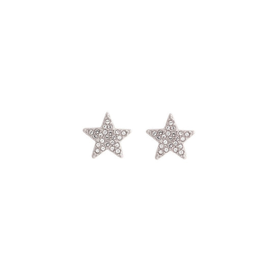 Star Stud Earrings - Silver - OBJCLE33