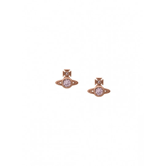 London Orb Stud Earrings - Rose Gold/Pink - 62010220-02G261