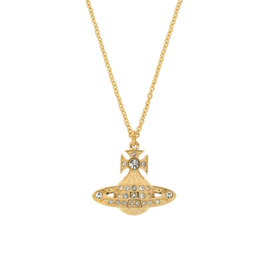 Minnie Bas Relief Pendant - Gold - 63020090-R108-CN