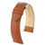 Kent Textured Natural Leather Watch Strap QR, Long, 18mm Wide - Gold Brown - 01002070-2-18-SB
