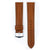Kent Textured Natural Leather Watch Strap QR, Medium, 14mm Wide - Gold Brown - 01002170-2-14-SB