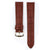 Duke Alligator Embossed Leather Watch Strap QR, Long, 18mm Wide - Gold Brown - 01028070-1-18-GB