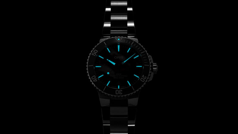 Aquis Date Upcycle Watch, Multicoloured