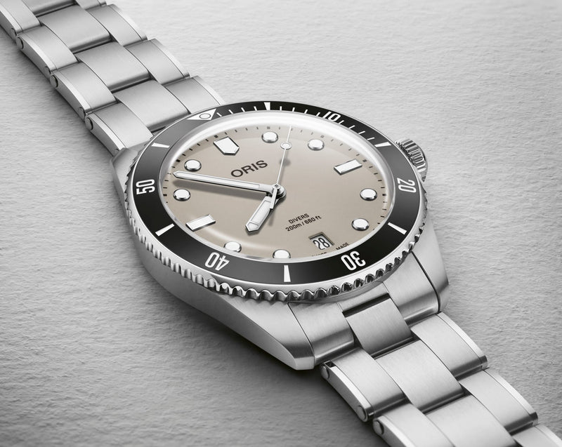 Divers Date Watch, Brown