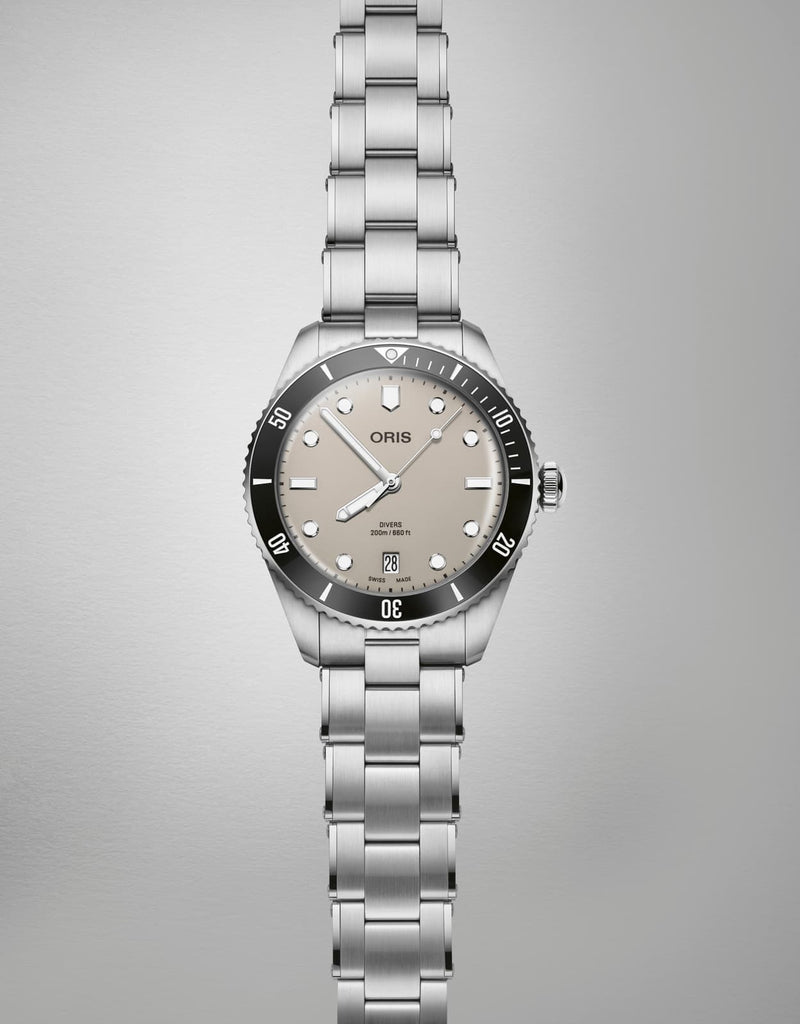 Divers Date Watch, Brown