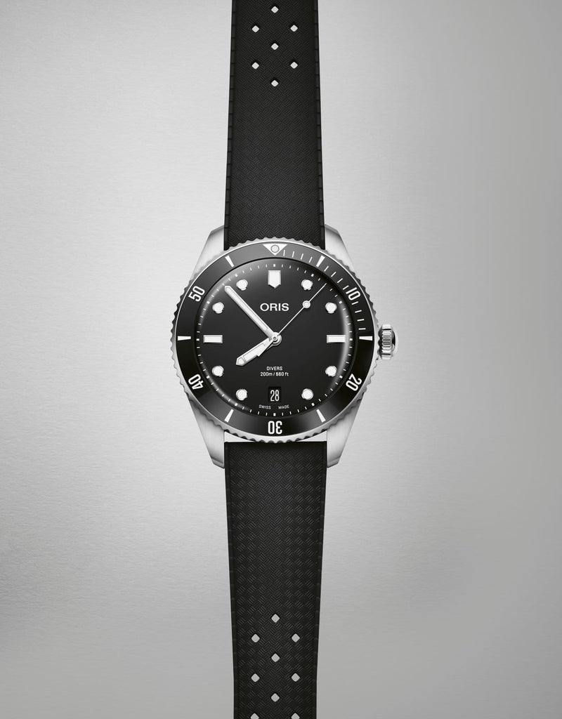 Divers Date Watch, Black