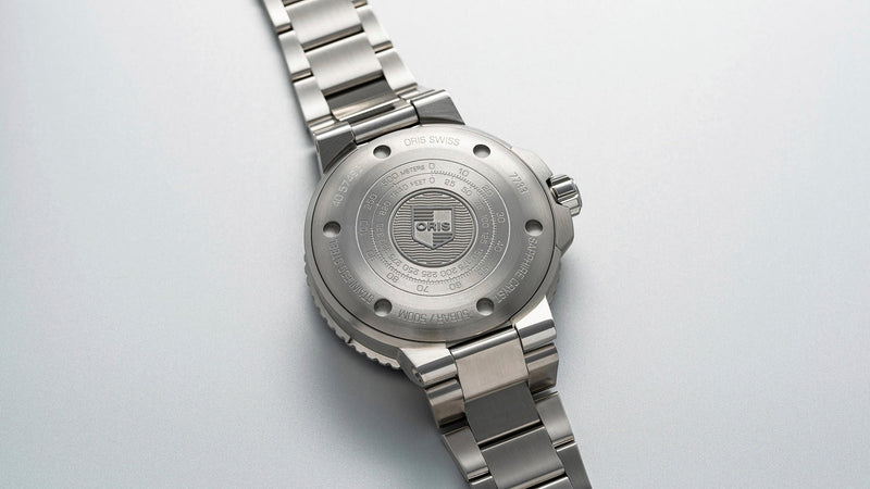 Aquis Small Second, Date Watch, Blue