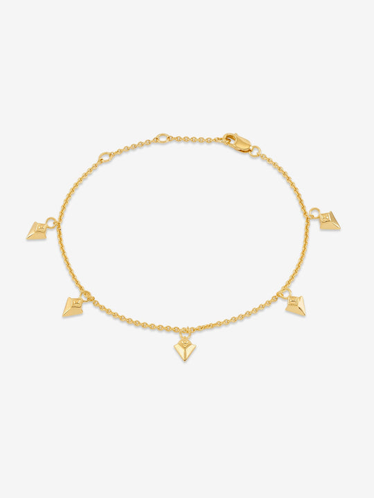 Arrow Spike Bracelet - Gold - NSB1GP