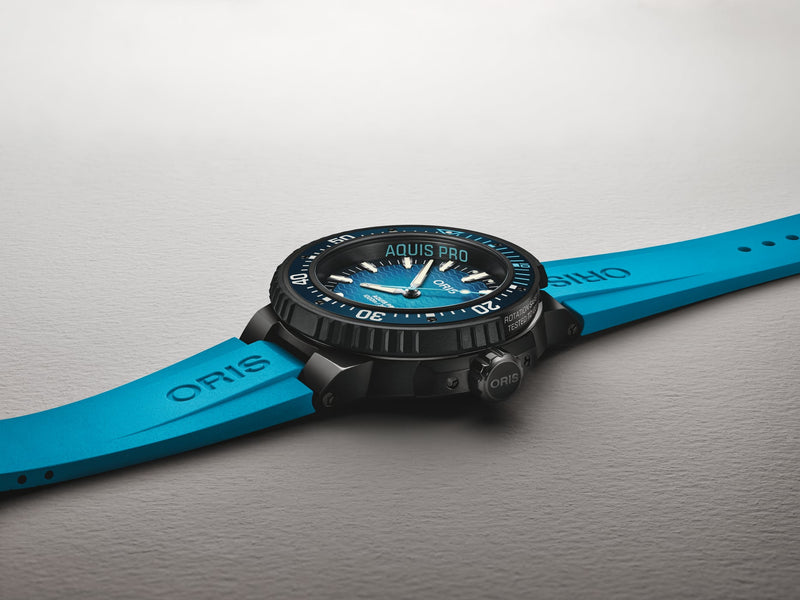 Aquis Pro 1000m Watch, Blue/Blue