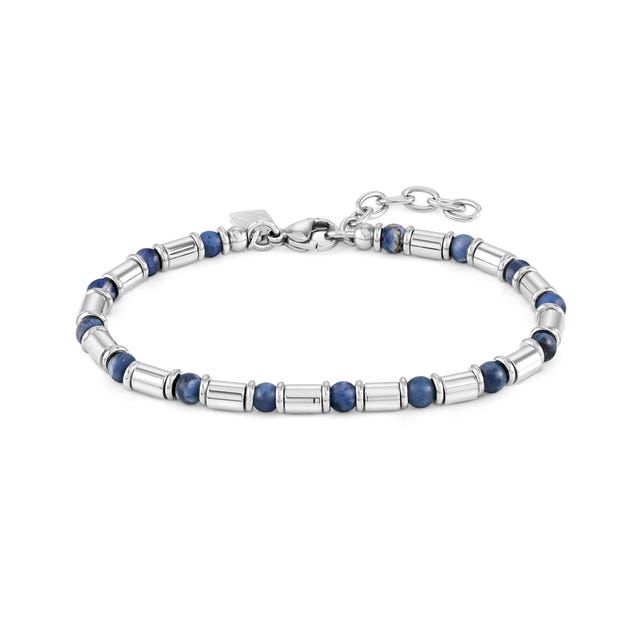 Instinct Bracelet - Stainless Steel/Sodalite - 027920/034