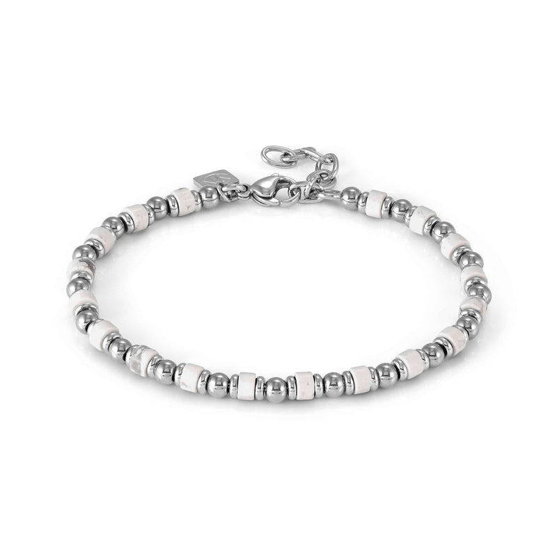 Instinct Style Bracelet - White/Silver - 027931/085