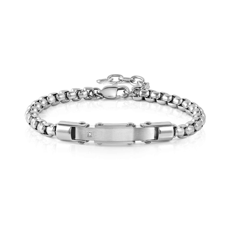Strong Diamond Stainless Steel Bracelet - 028321/001