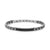 Strong Black Diamond Black Stainless Steel Bracelet - 028324/030