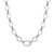 Affinity Chain Necklace With CZ - Stainless Steel - 028606/001