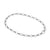 Affinity Chain Necklace With CZ - Stainless Steel - 028606/001