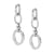 Affinity Chain Earrings - Stainless Steel - 028608/001