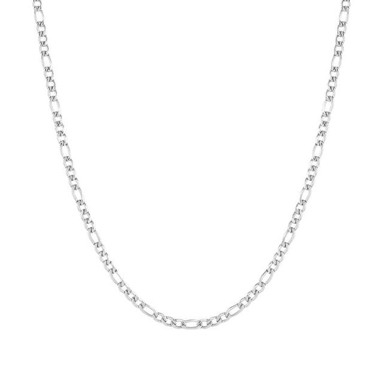 Mens B-Yond Stainless Steel  Small Curb Necklace - 028939/001