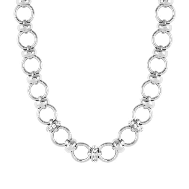 Unconditionally Chain Necklace - Silver - 029101/001