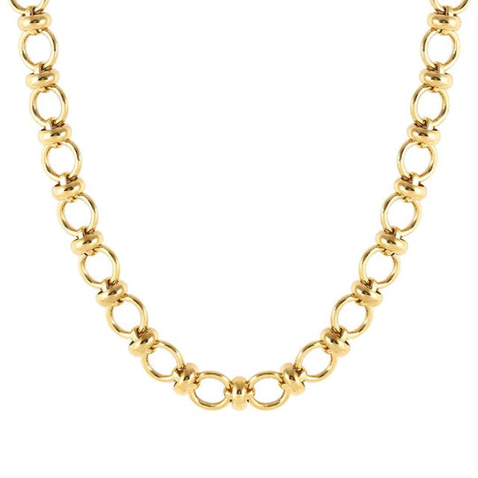 Unconditionally Long Chain Necklace - Gold - 029102/012