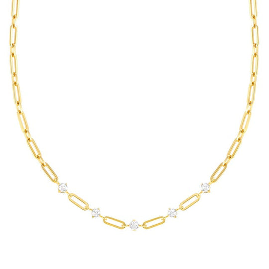 Chains Of Style Necklace - Gold - 029401/012