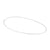 Long Chain Necklace - Silver - 029402/001