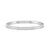Pretty CZ Bangle - Silver - 029505/001
