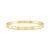 Pretty CZ Bangle - Gold - 029514/012