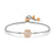 Royaldream CZ Rectangle Bracelet - Rose Gold - 029801/037