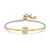 Royaldream CZ Rectangle Bracelet - Gold - 029802/037