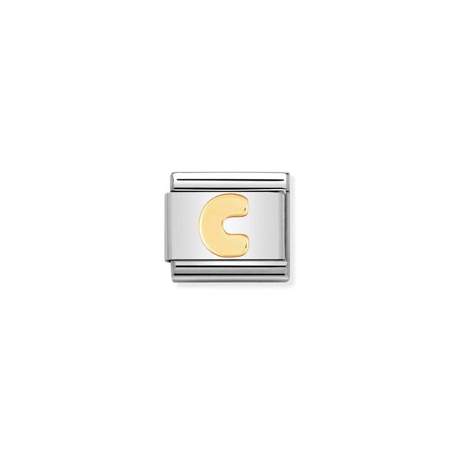 Classic Letter C Link - Gold - 030101/03