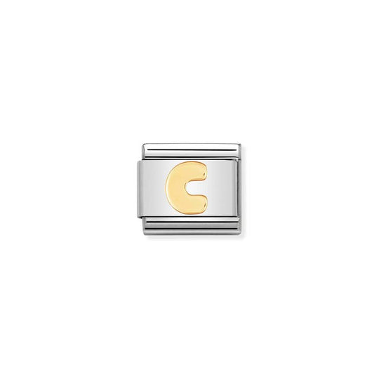 Classic Letter C Link - Gold - 030101/03