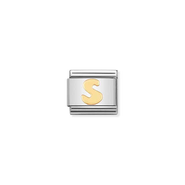 Composable Classic Letter S Link - Gold - 030101/19
