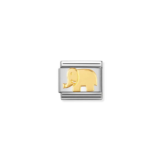 Composable Gold Elephant Link - 030112/08