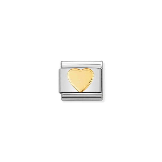 Composable Classic Gold Heart Link - 030116/02