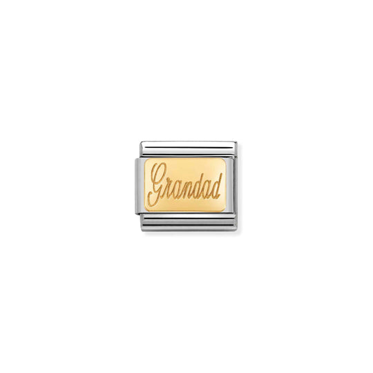Classic Grandad Link - Gold - 030121/28