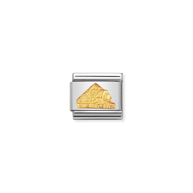 Composable Gold Pyramid Link - 030123/05