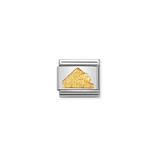 Composable Gold Pyramid Link - 030123/05