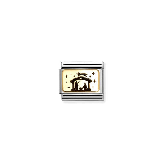 Composable Classic Nativity Link - Gold - 030166/34