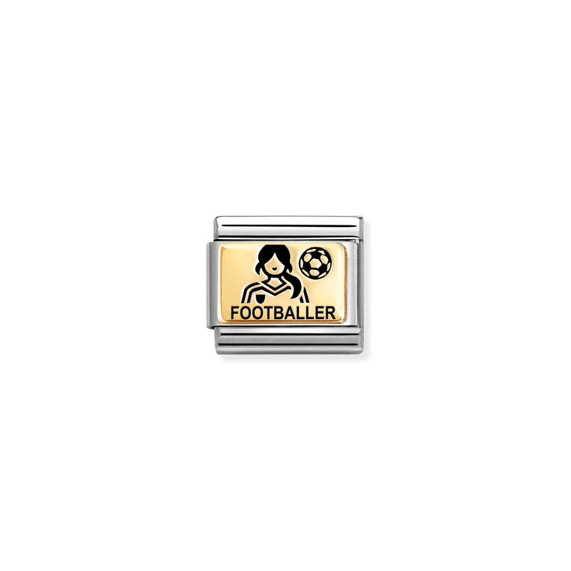 Composable Classic Female Footballer Link - Gold - 030166/48