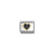 Composable Classic Black Glitter Heart Link - 030220/10