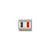 Composable Gold France Flag Link - 030234/05