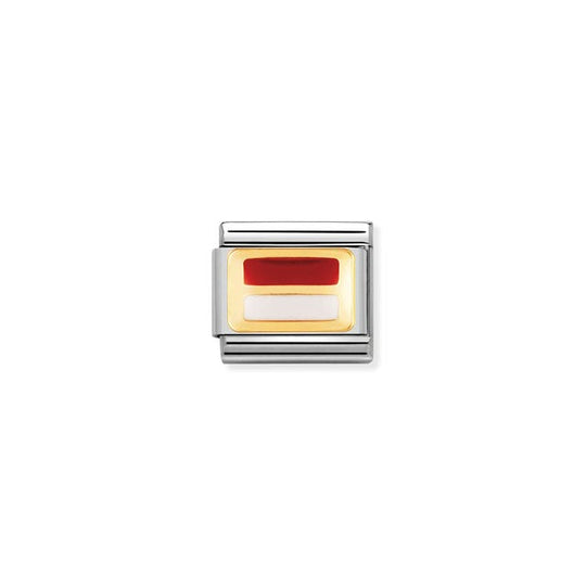 Composable Gold Monaco Flag Link - 030234/34