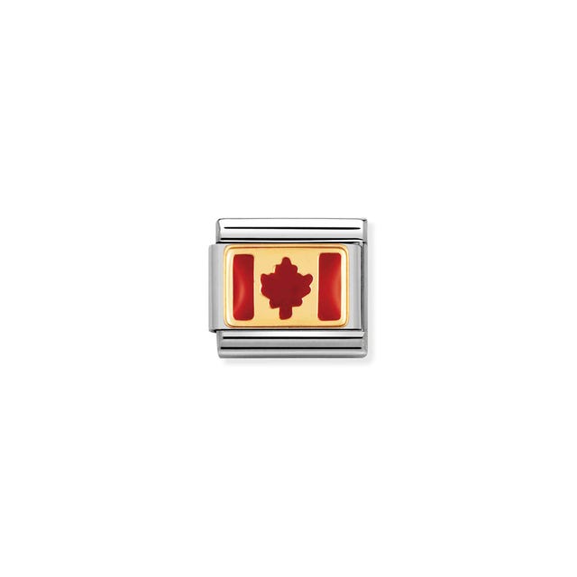 Composable Gold Canada Flag Link - 030235/05