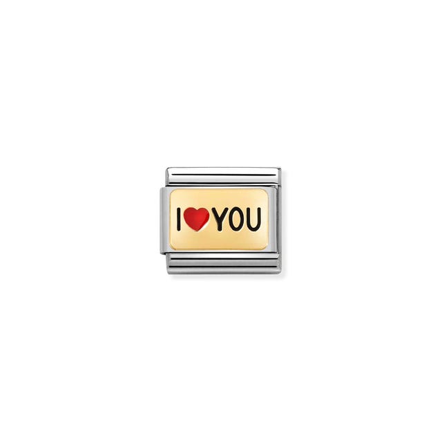 Composable Classic I Love You Link - Gold - 030284/52