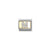 Composable Classic Letter M Glitter Link - Gold - 030291/13