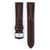 Lucca Tuscan Leather Watch Strap QR, Long, 24mm Wide - Brown - 04902010-2-24-SB