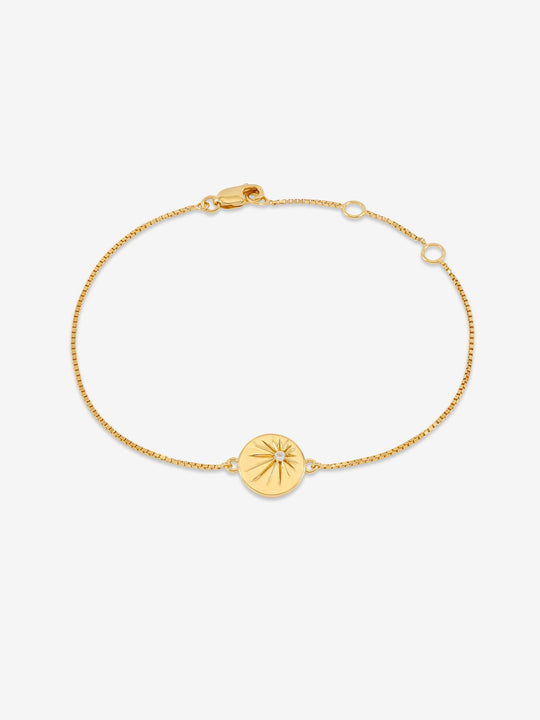 North Star Bracelet - Gold - NSB3GP